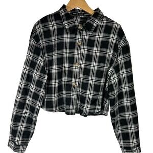 SHEIN Plaid top Size XL